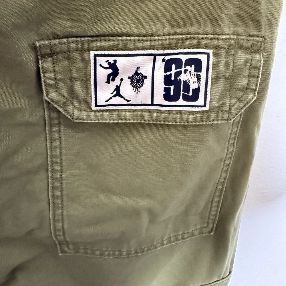 Jordan X Union X Bephies Beauty Green Utility Supply Pants Men's 30 Medium Cargo